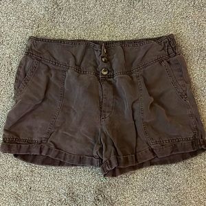 Aerie Brown Loose Shorts